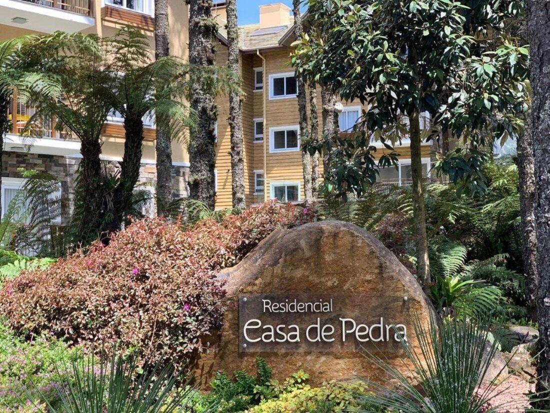 103/3 Apto Com Piscina Aquecida Gramado Exterior photo