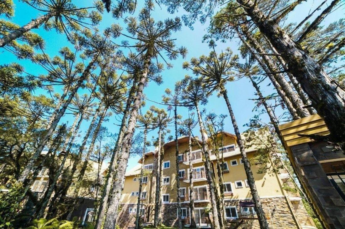 103/3 Apto Com Piscina Aquecida Gramado Exterior photo